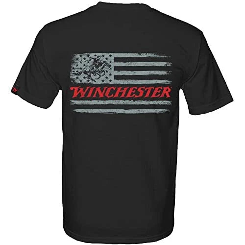 Winchester Pro - Grunge Winchester Flag Mens T-shirt