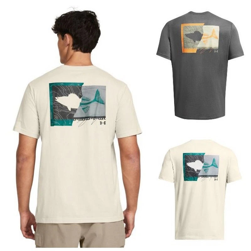 Under Armour 1382908 Men's UA Walleye Tee Graphic Logo Short Sleeve T-Shirt