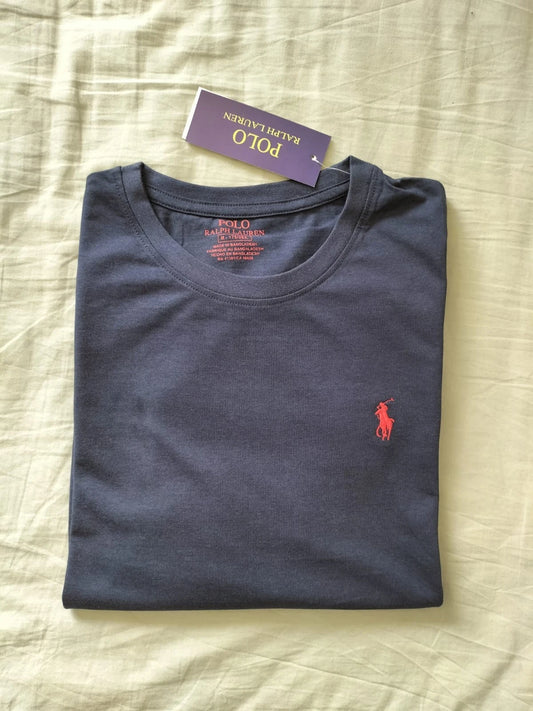 Ralph Lauren Custom Fit Crew Neck  Mens T-Shirt Black New