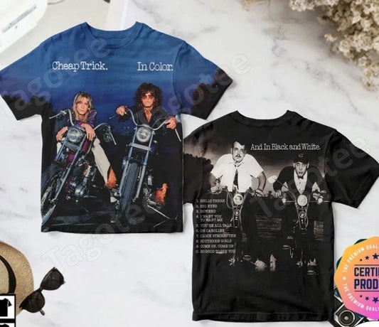 Cheap Trick In Color Album AOP 3D T-shirt S to 5XL 2F1122