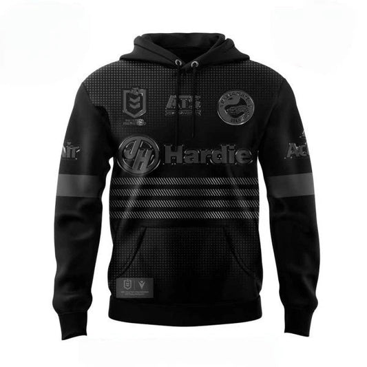 Parramatta Eels Back In Black Limited Edition Hoodie