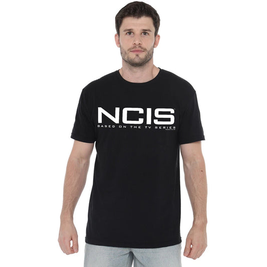 Ncis Logo T-Shirt S-2XL, Black