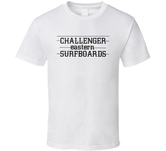Vintage surf 1966 Challenger Eastern surfboards logo T Shirt