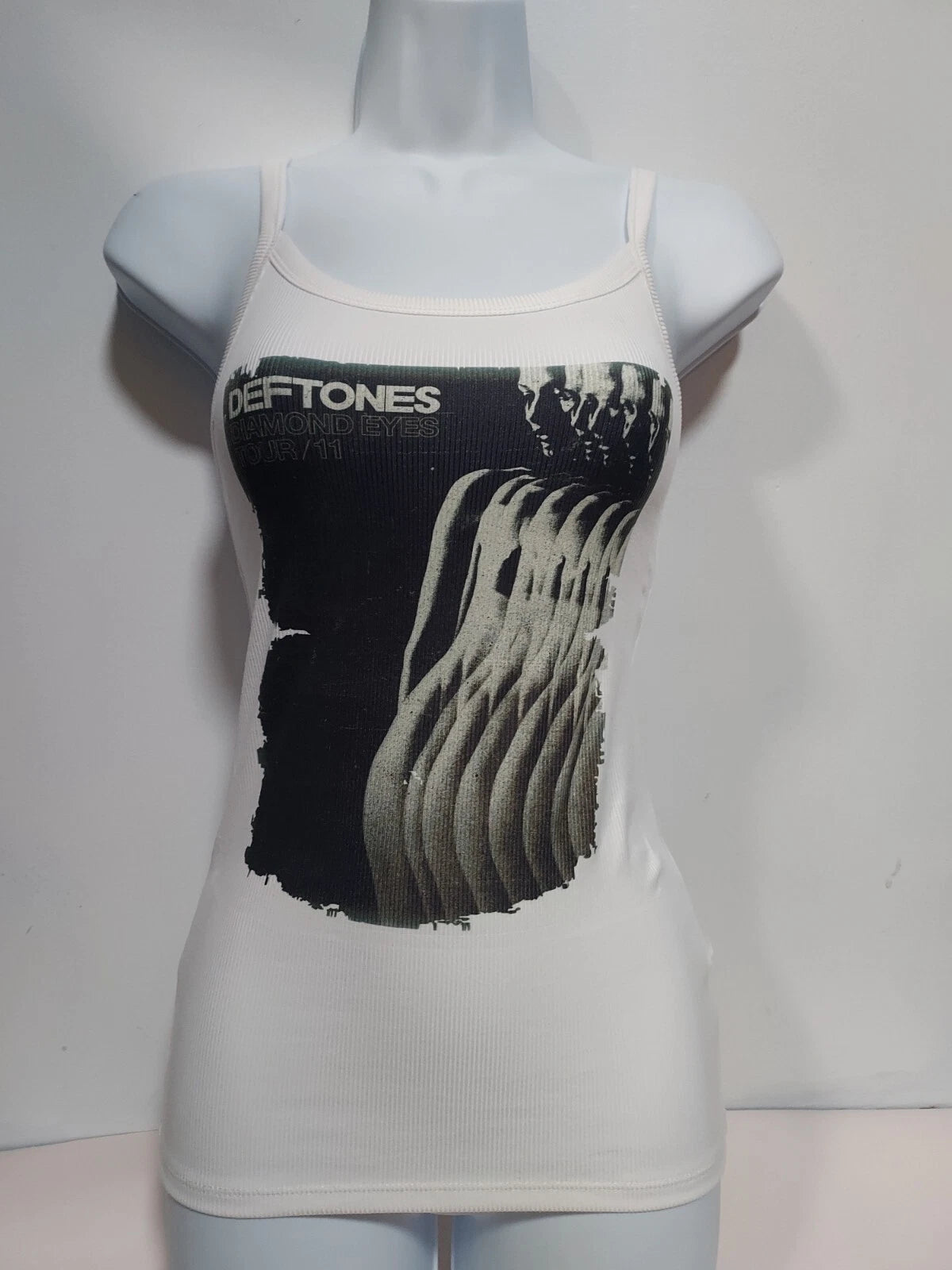 Deftones tank top ribbed vintage poster diamond deftones shirt   xs through xxl