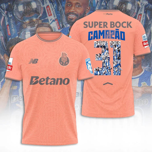 Campeao Liga Portugal 25/26 3D Apparel Tshirt