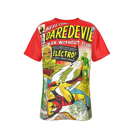DAREDEVIL 2 WITH ELECTRO COVER ALL OVER PRINT SHIRT- ELECTRO