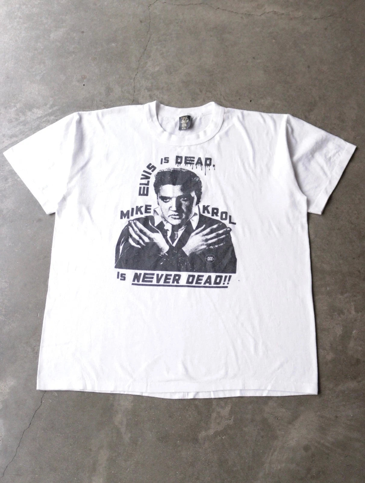 1980S MIKE KROL BAND TEE (MODERN PRINT ON BLANK)