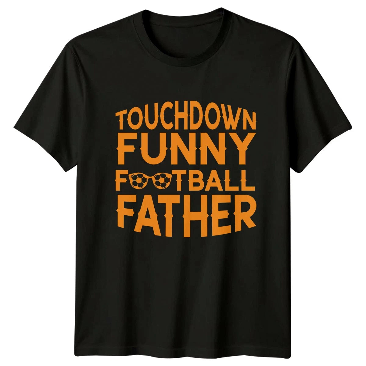 Touchdown Funny Football Father Mens T-Shirt Soccer Football Fathers Day Gift