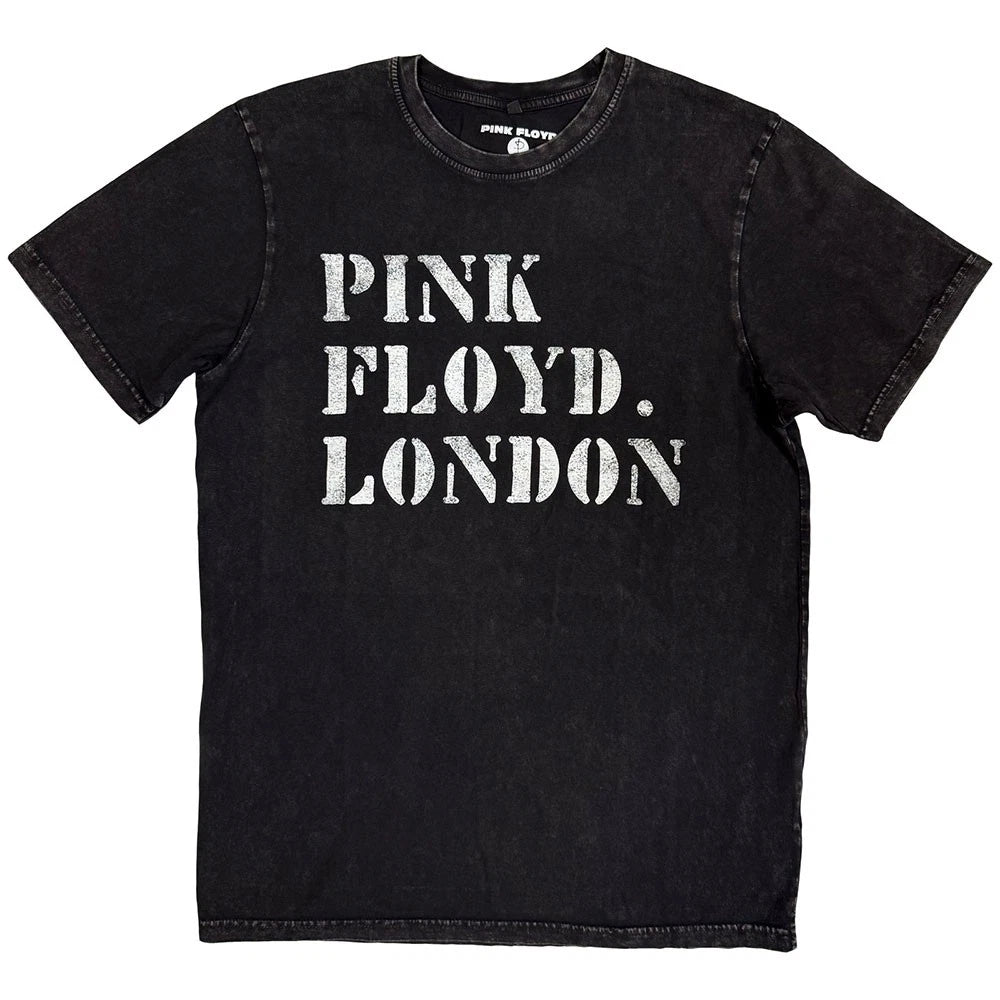 Pink Floyd Stencil Logo Official Tee T-Shirt Mens