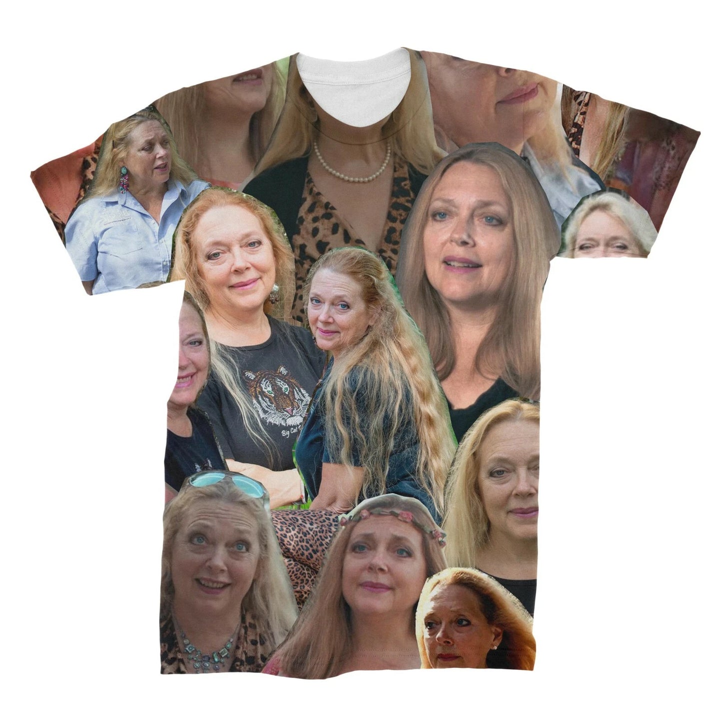 Carole Baskin Collage T-Shirt
