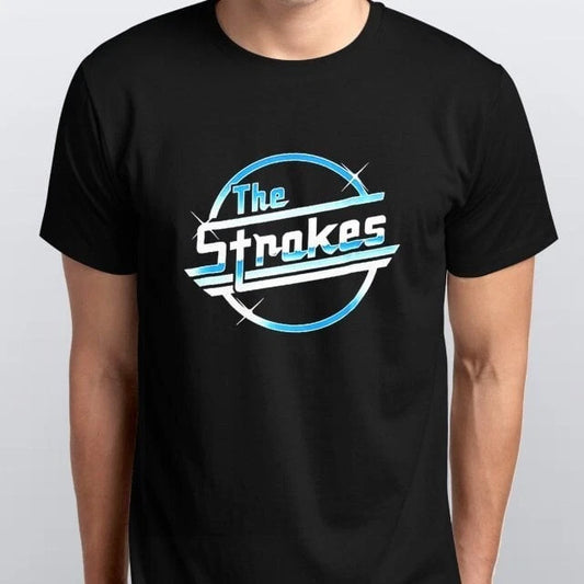 The Strokes: ‘OG Magna Logo’ T-Shirt All sizes Black white