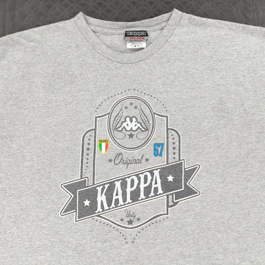 Vintage Kappa Original T Shirt Italia Soccer Short Sleeve Men 2XL Made in USA