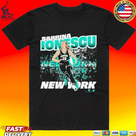 Sabrina Ionescu New York Street Ball T-shirt