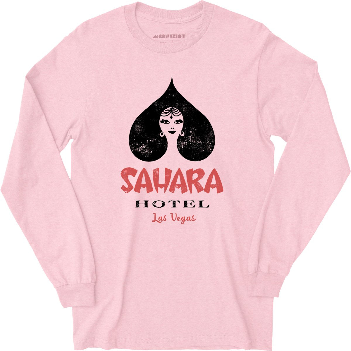 Sahara Hotel v4 - Vintage Las Vegas - Long Sleeve T-Shirt