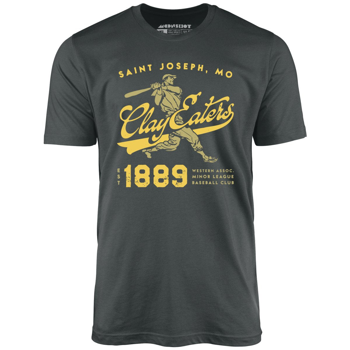 Saint Joseph Clay Eaters - Missouri - Vintage Defunct Baseball Teams - Unisex T-Shirt