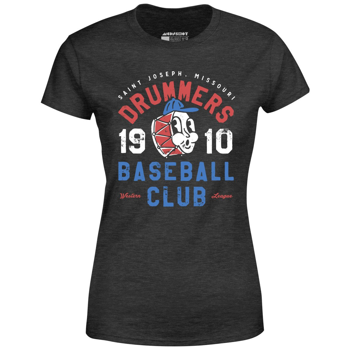 Saint Joseph Drummers - Missouri - Vintage Defunct Baseball Teams - Women's T-Shirt