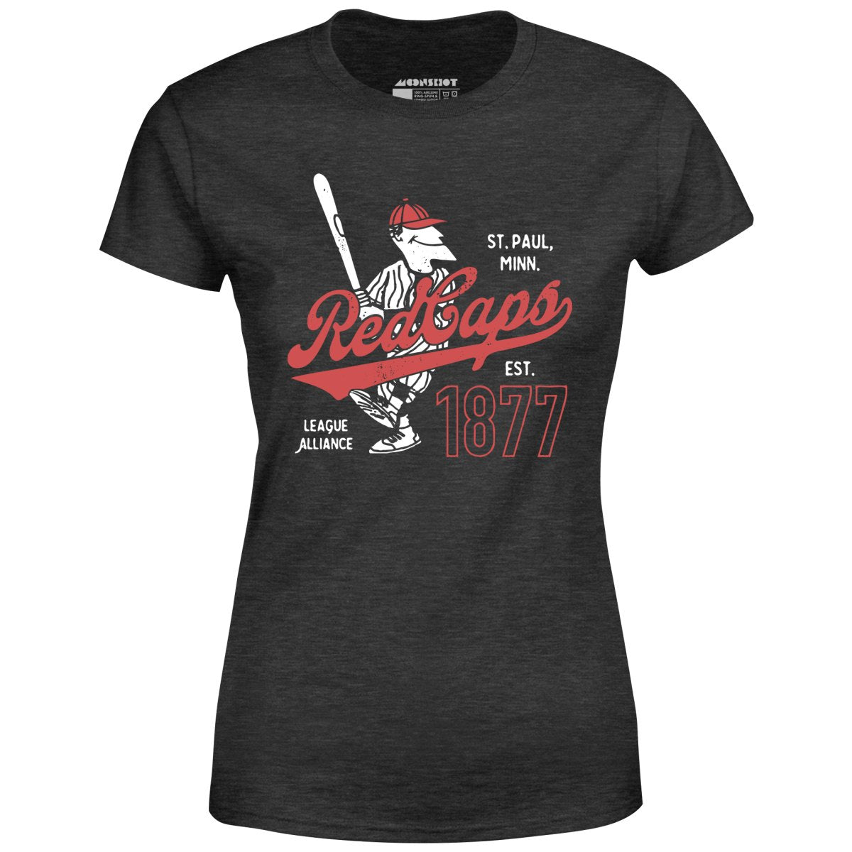 Saint Paul Red Caps - Minnesota - Vintage Defunct Baseball Teams - Women's T-Shirt