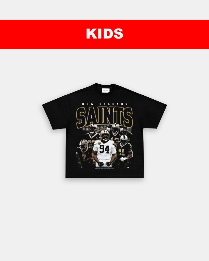 SAINTS ALT - KIDS TEE - clothing by TeeHivey.com (Image 3)
