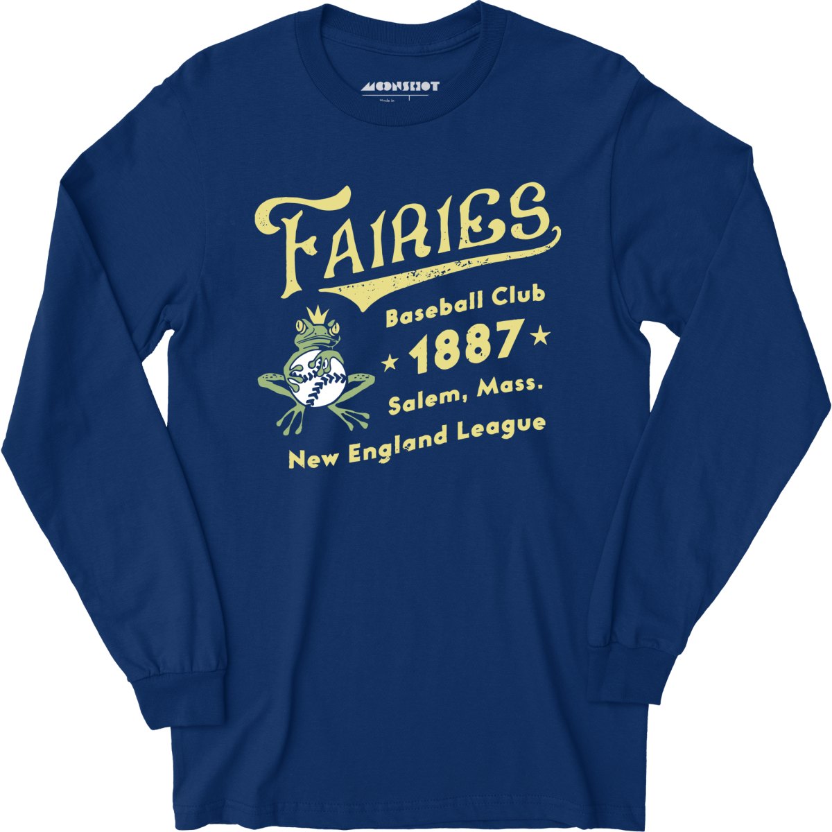 Salem Fairies - Massachusetts - Vintage Defunct Baseball Teams - Long Sleeve T-Shirt