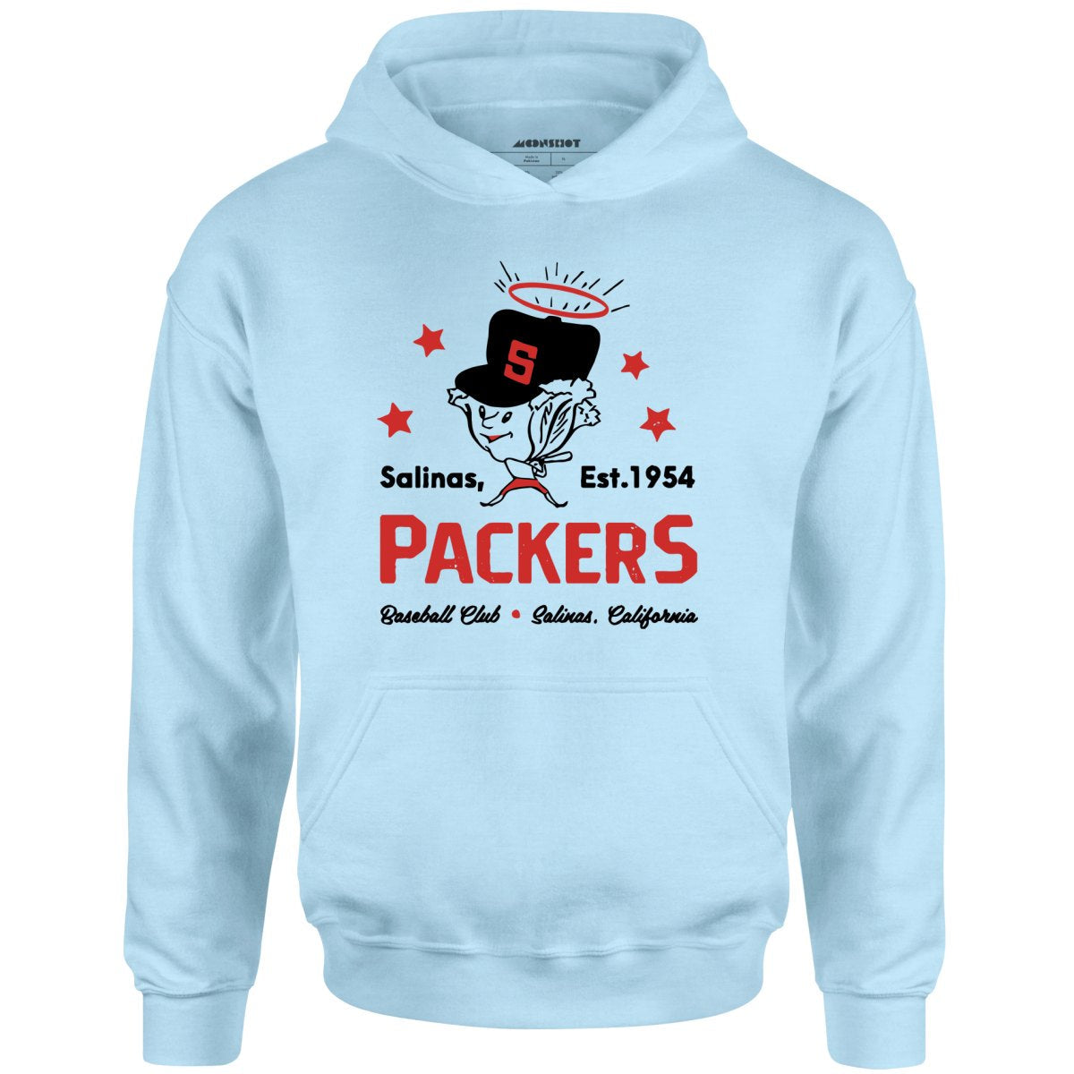 Salinas Packers - California - Vintage Defunct Baseball Teams - Unisex Hoodie