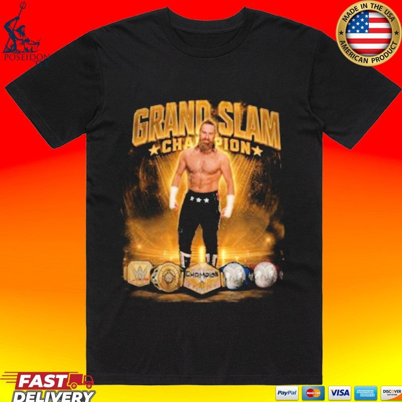 Sami Zayn Grand Slam Champion T-shirt