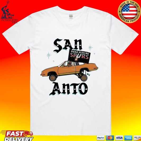 San Antonio Spurs Game 7 Nba Playoffs 2026 Puro Pinche Spurs T-shirt