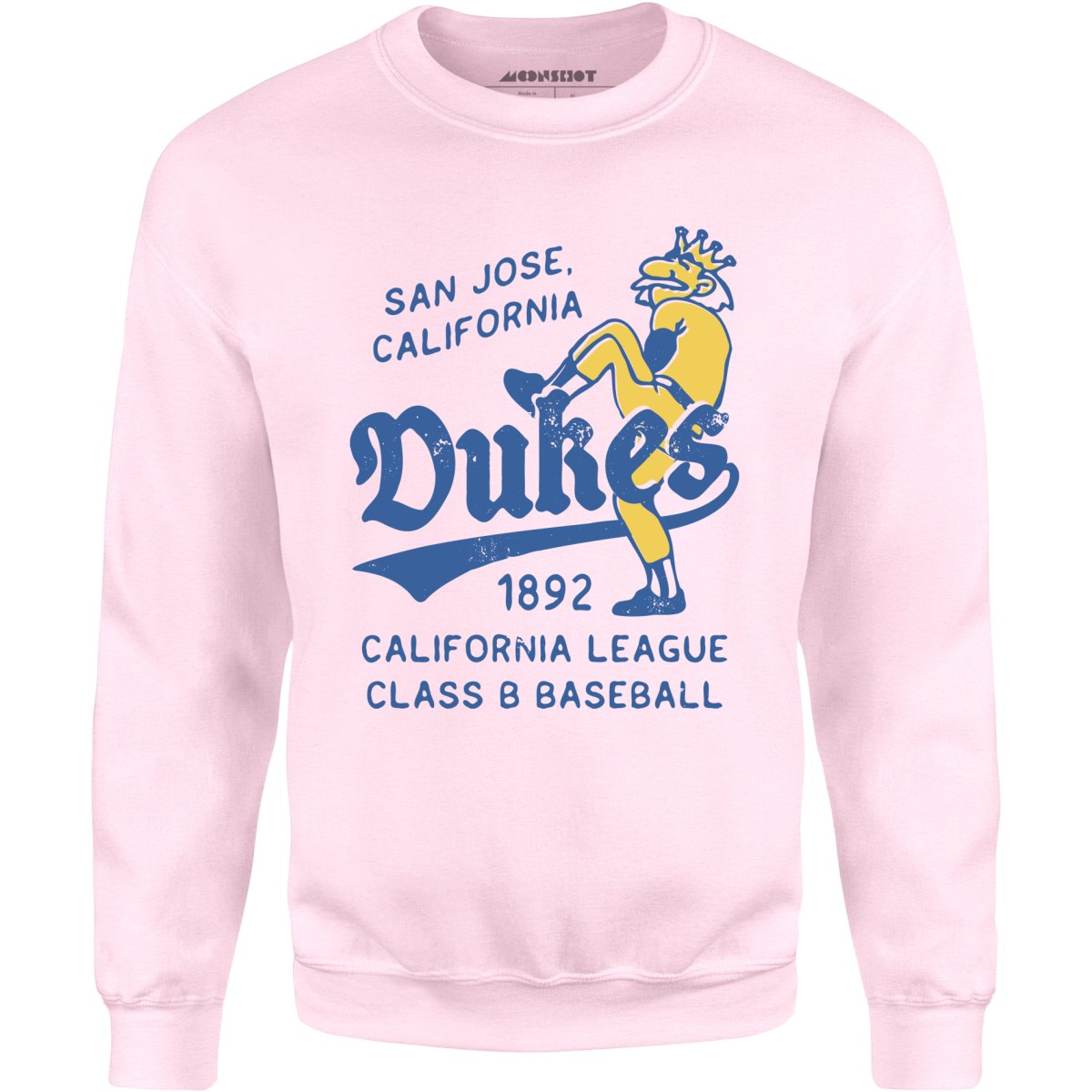 San Jose Dukes - California - Vintage Defunct Baseball Teams - Unisex Sweatshirt