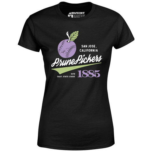 San Jose Prune Pickers - California - Vintage Defunct Baseball Teams - Women's T-Shirt
