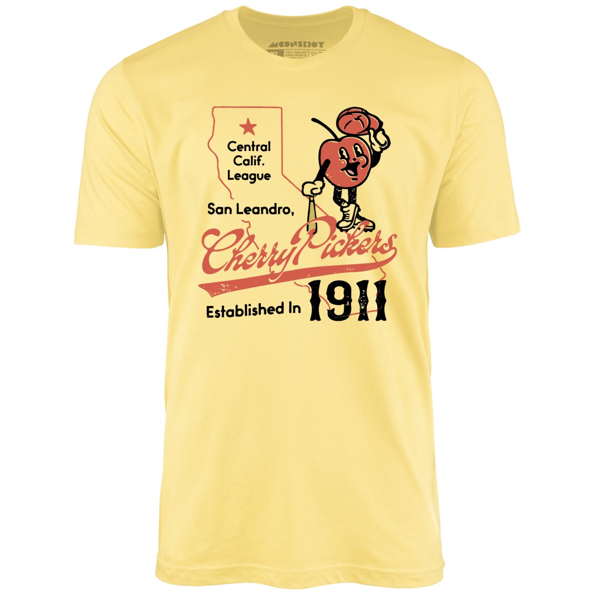 San Leandro Cherry Pickers - California - Vintage Defunct Baseball Teams - Unisex T-Shirt