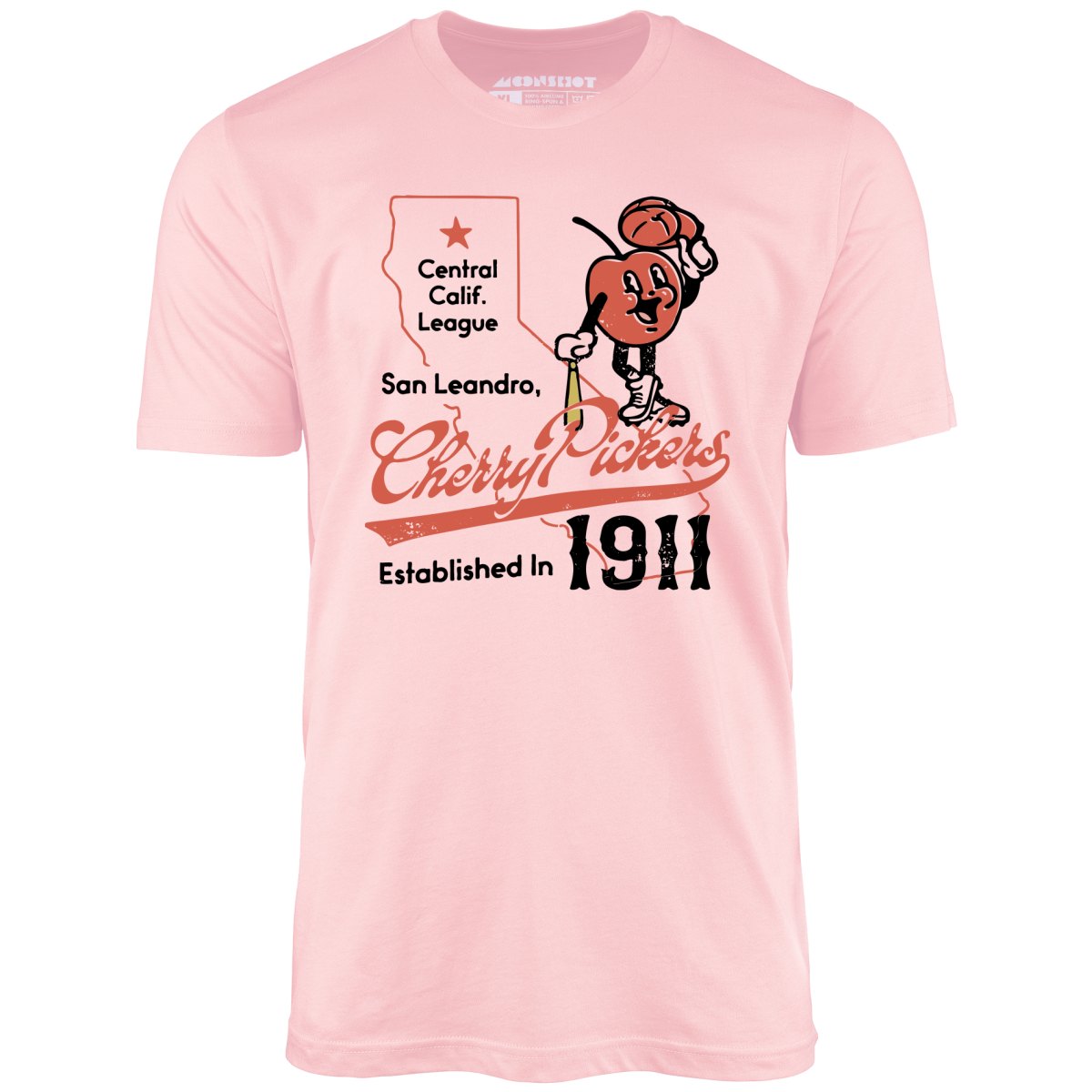 San Leandro Cherry Pickers - California - Vintage Defunct Baseball Teams - Unisex T-Shirt