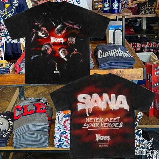 Sana Detroit The Boys X Sana Heroes T-shirt