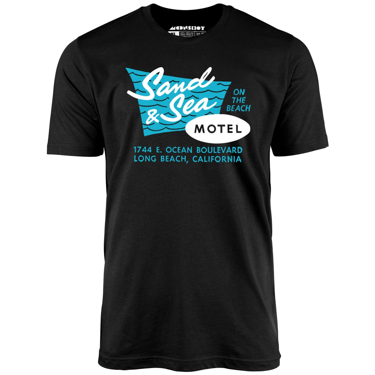 Sand & Sea Motel - Long Beach, CA - Vintage Motel - Unisex T-Shirt