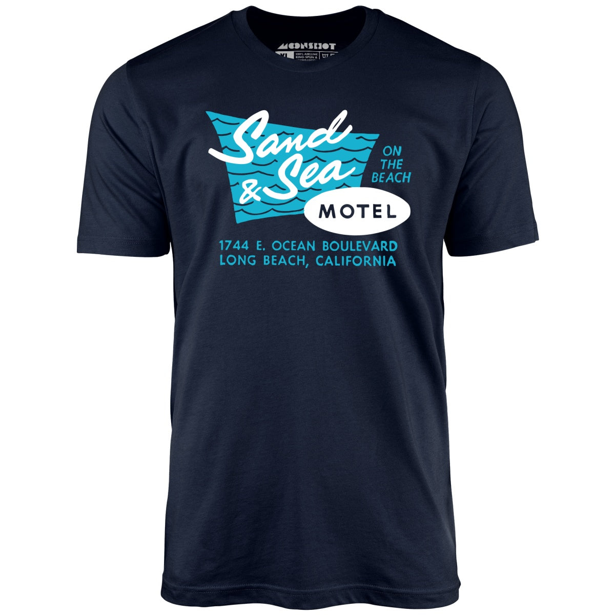 Sand & Sea Motel - Long Beach, CA - Vintage Motel - Unisex T-Shirt