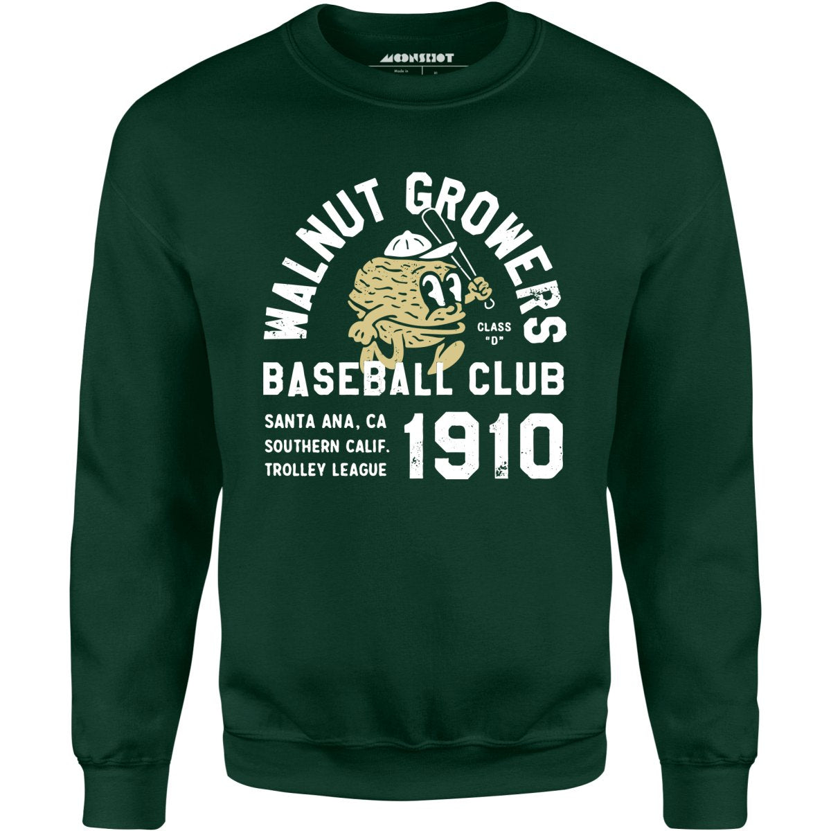 Santa Ana Walnut Growers - California - Vintage Defunct Baseball Teams - Unisex Sweatshirt
