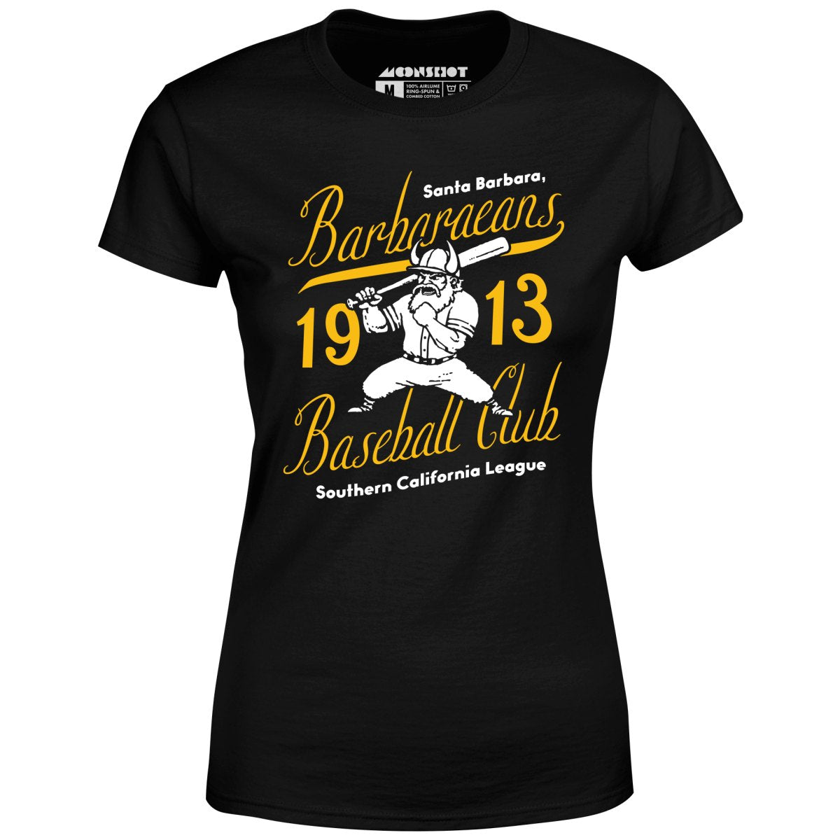 Santa Barbara Barbaraeans - California - Vintage Defunct Baseball Teams - Women's T-Shirt