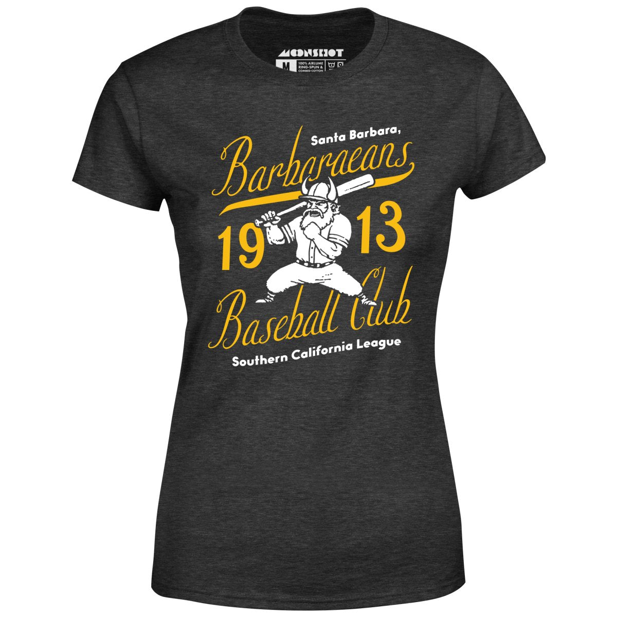 Santa Barbara Barbaraeans - California - Vintage Defunct Baseball Teams - Women's T-Shirt