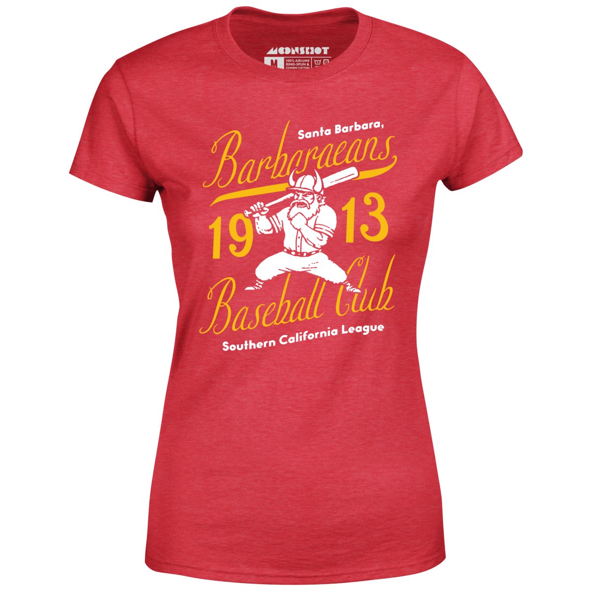 Santa Barbara Barbaraeans - California - Vintage Defunct Baseball Teams - Women's T-Shirt
