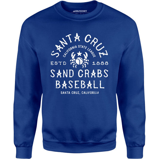 Santa Cruz Sand Crabs - California - Vintage Defunct Baseball Teams - Unisex Sweatshirt