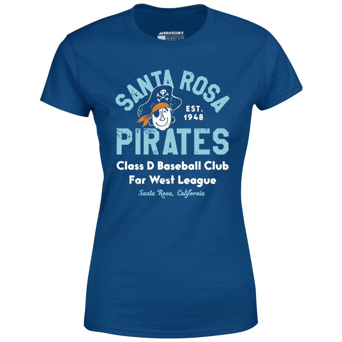 Santa Rosa Pirates - California - Vintage Defunct Baseball Teams - Women's T-Shirt