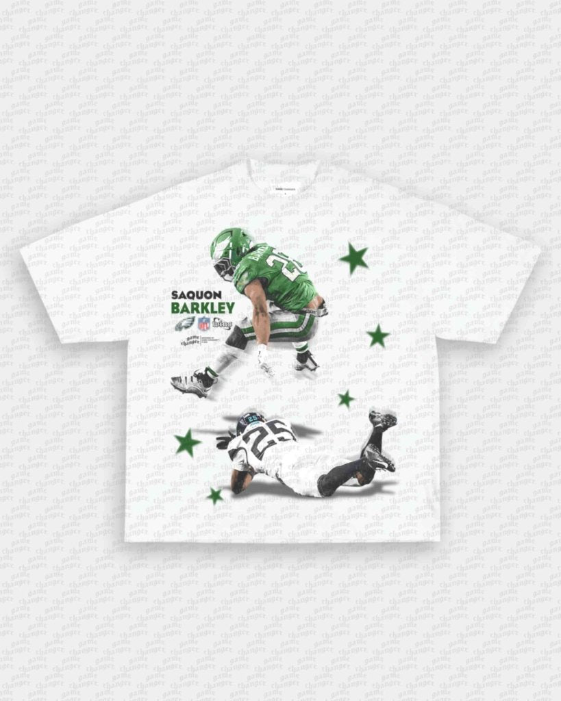 SAQUON BARKLEY V2 TEE Style001 - clothing by TeeHivey.com (Image 1)