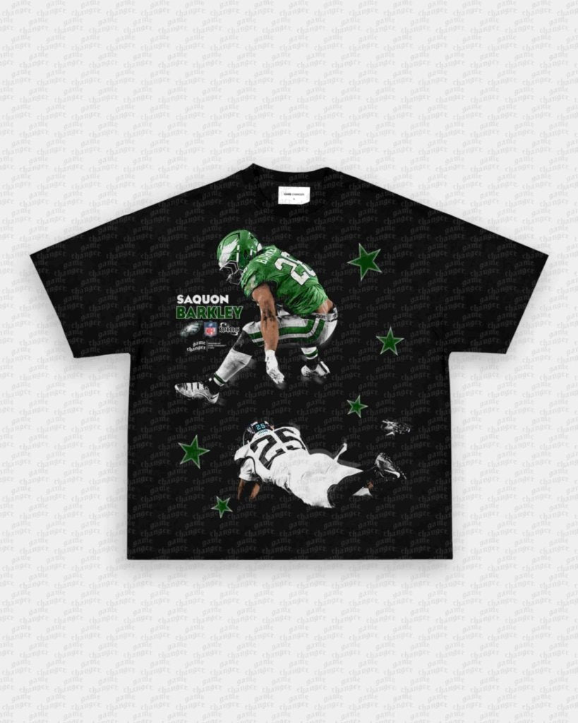 SAQUON BARKLEY V2 TEE Style001 - clothing by TeeHivey.com (Image 2)