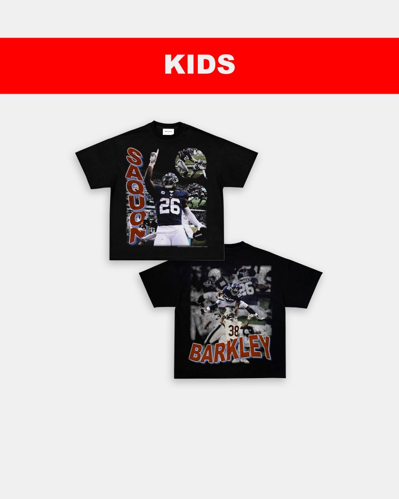 SAQUON - KIDS TEE [DS] - clothing by TeeHivey.com (Image 3)