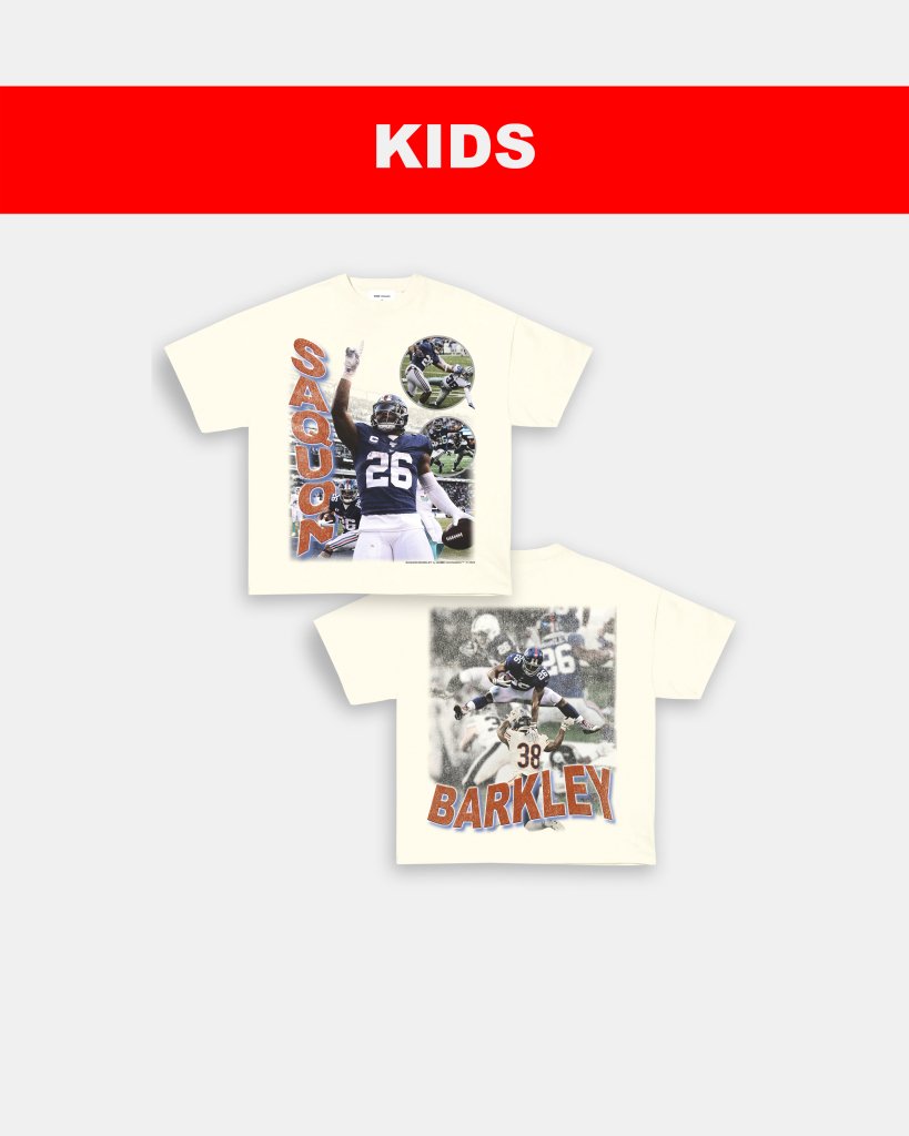 SAQUON - KIDS TEE [DS] - clothing by TeeHivey.com (Image 4)
