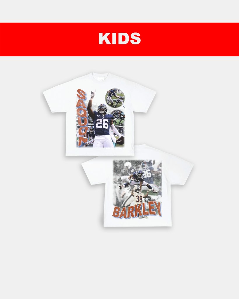 SAQUON - KIDS TEE [DS] - clothing by TeeHivey.com (Image 2)