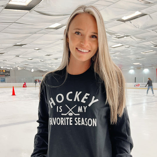 Hockey is My Favorite Season - clothing by TeeHivey.com (Image 1)
