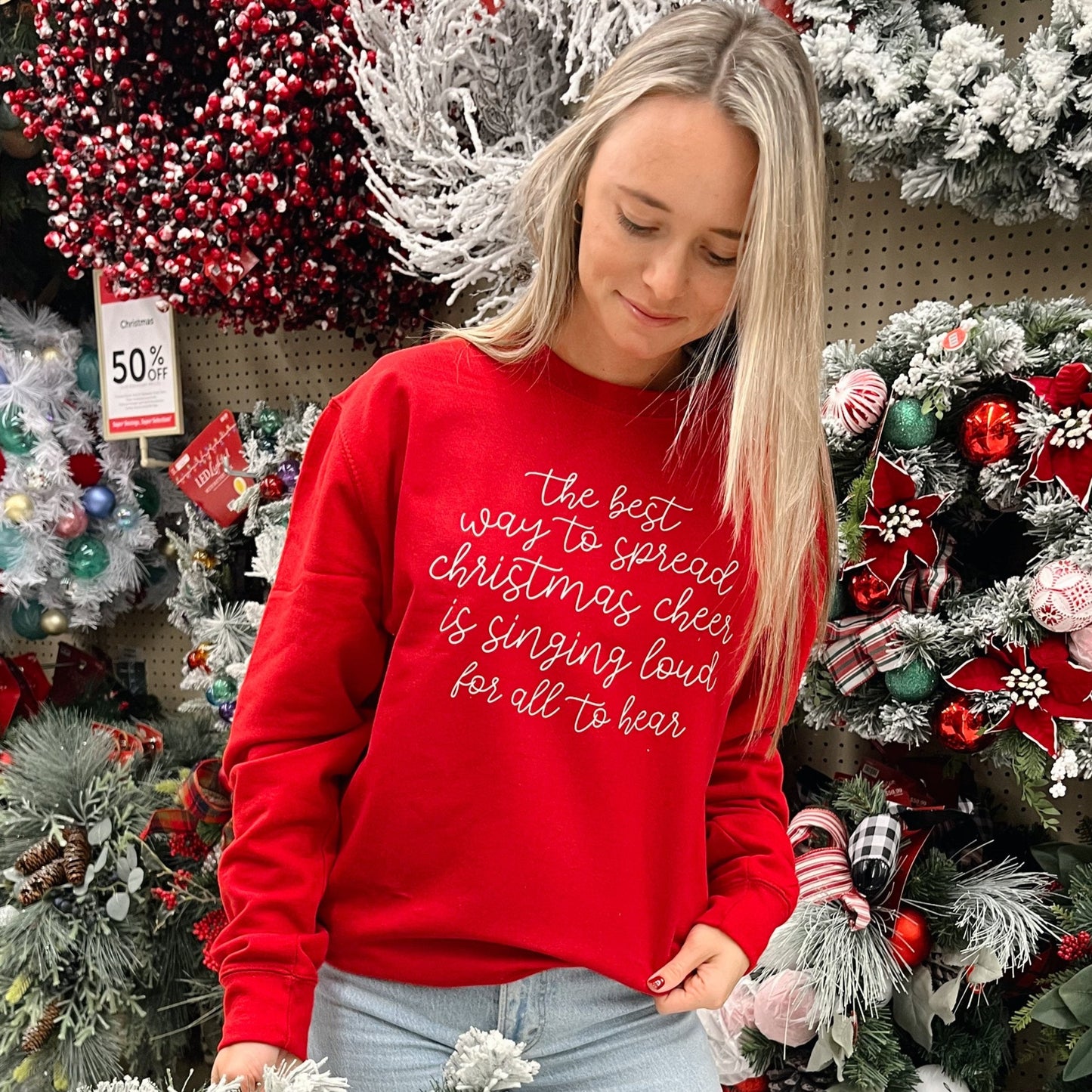 The Best Way to Spread Christmas Cheer - clothing by TeeHivey.com (Image 1)
