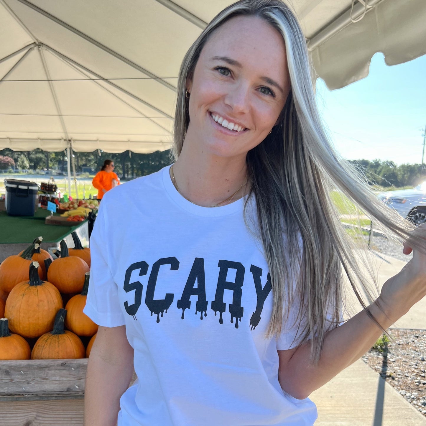 Scary Dripping Letters