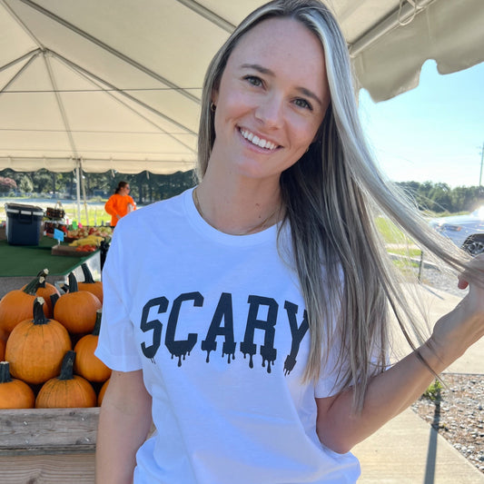 Scary Dripping Letters