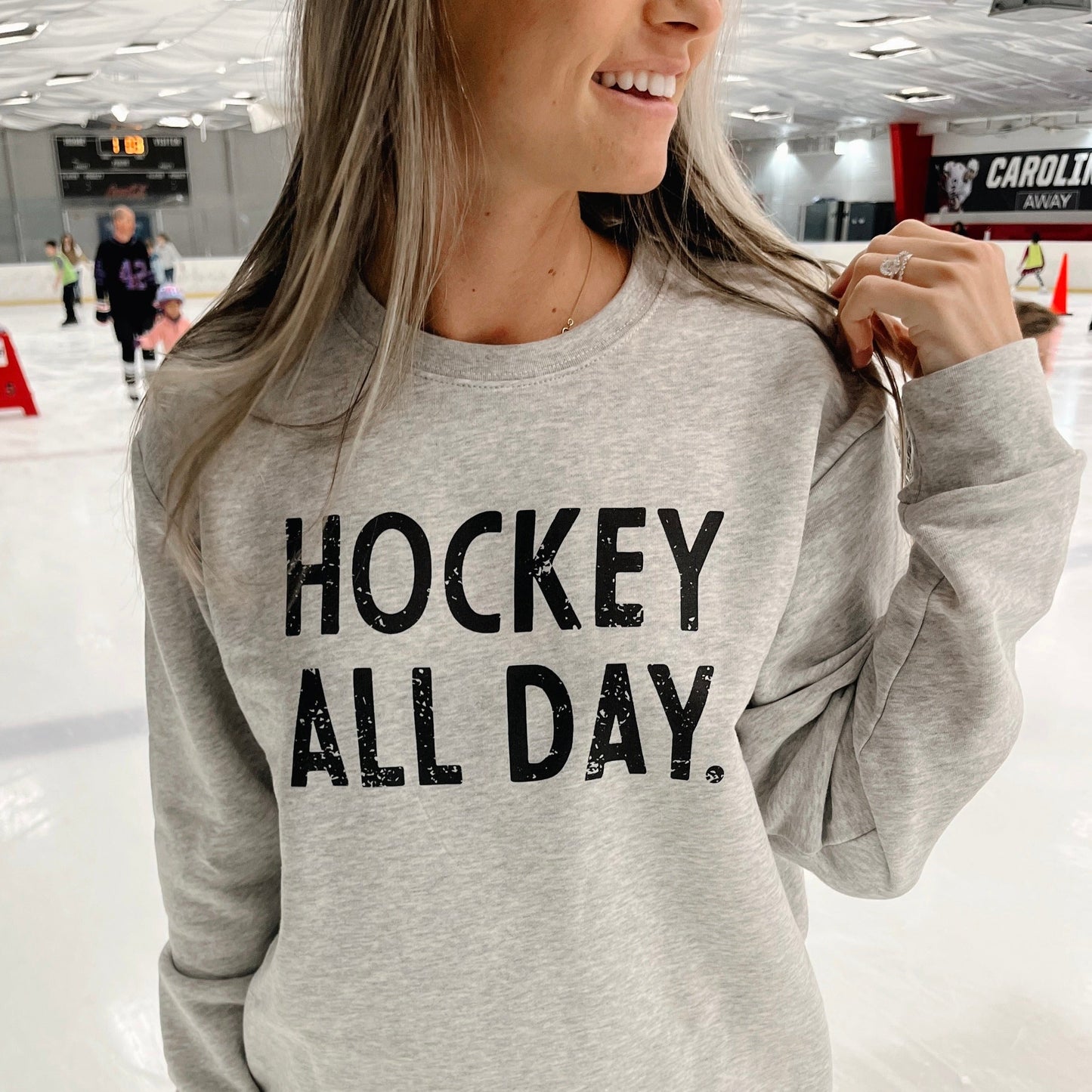 Hockey All Day - clothing by TeeHivey.com (Image 1)