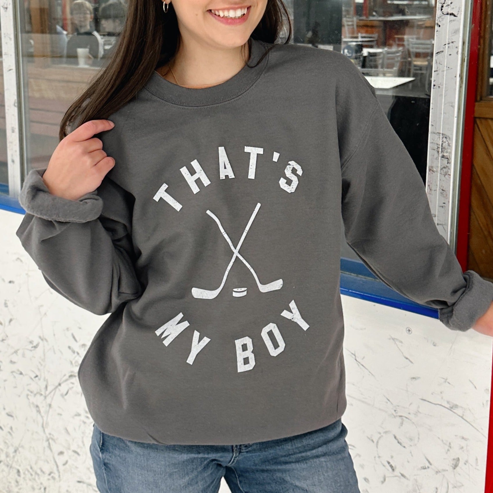 That's My Boy Hockey - clothing by TeeHivey.com (Image 2)